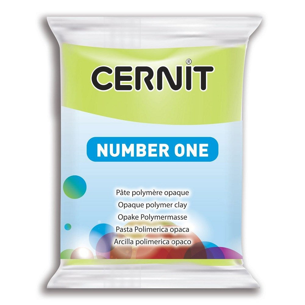 Cernit Polymer Clay Number One 56g (2oz) - Lime Green