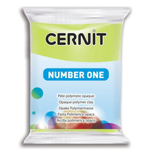 Load image into Gallery viewer, Cernit Polymer Clay Number One 56g (2oz) - Lime Green