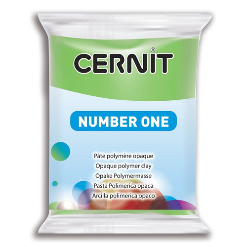 Cernit Polymer Clay Number One 56g (2oz) - Spring Green
