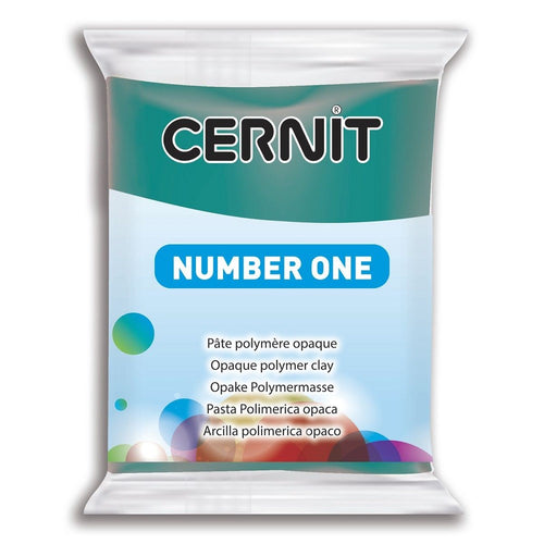 Cernit Polymer Clay Number One 56g (2oz) - Fir Green