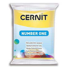 Load image into Gallery viewer, Cernit Polymer Clay Number One 56g (2oz) - Yellow