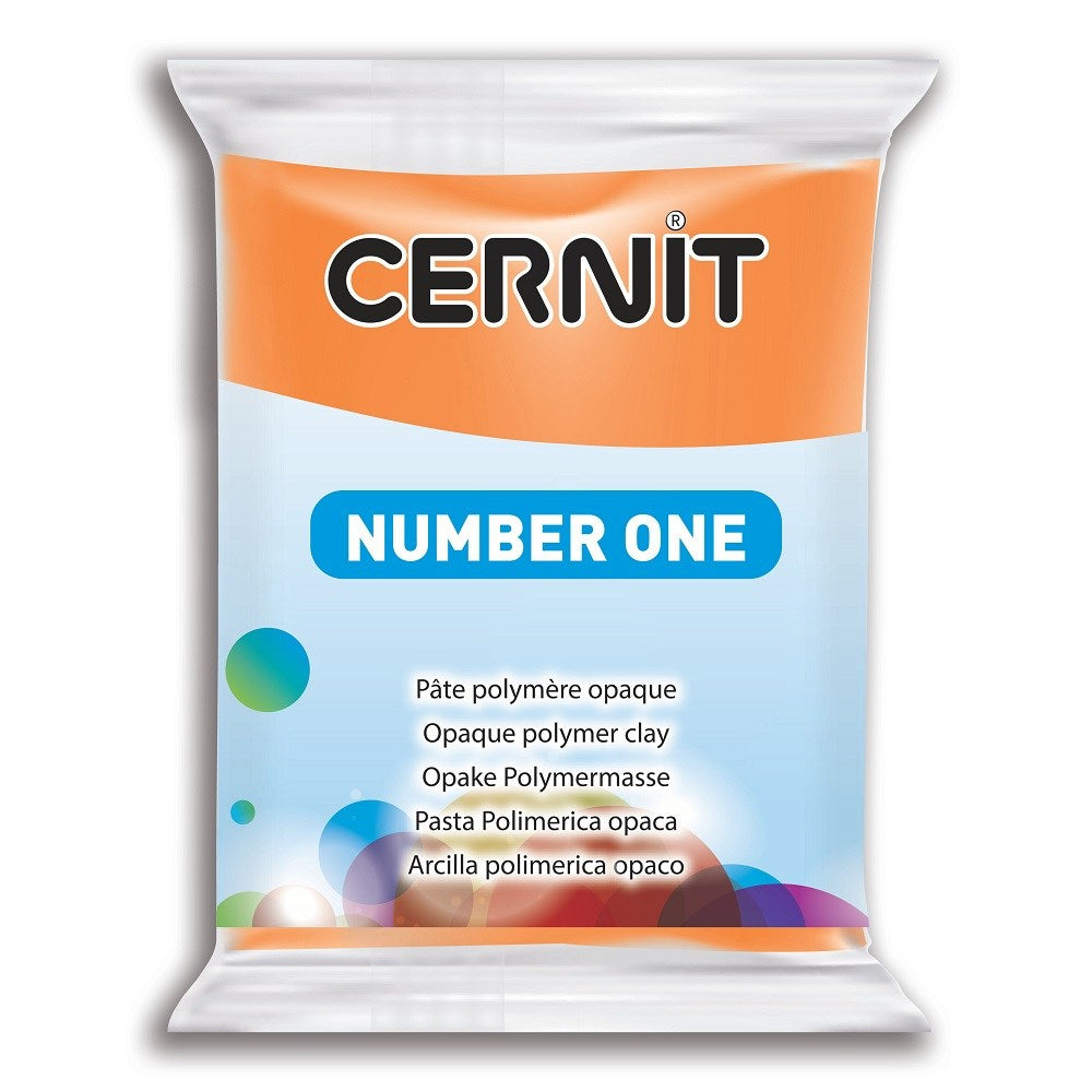 Cernit Polymer Clay Number One 56g (2oz) - Orange