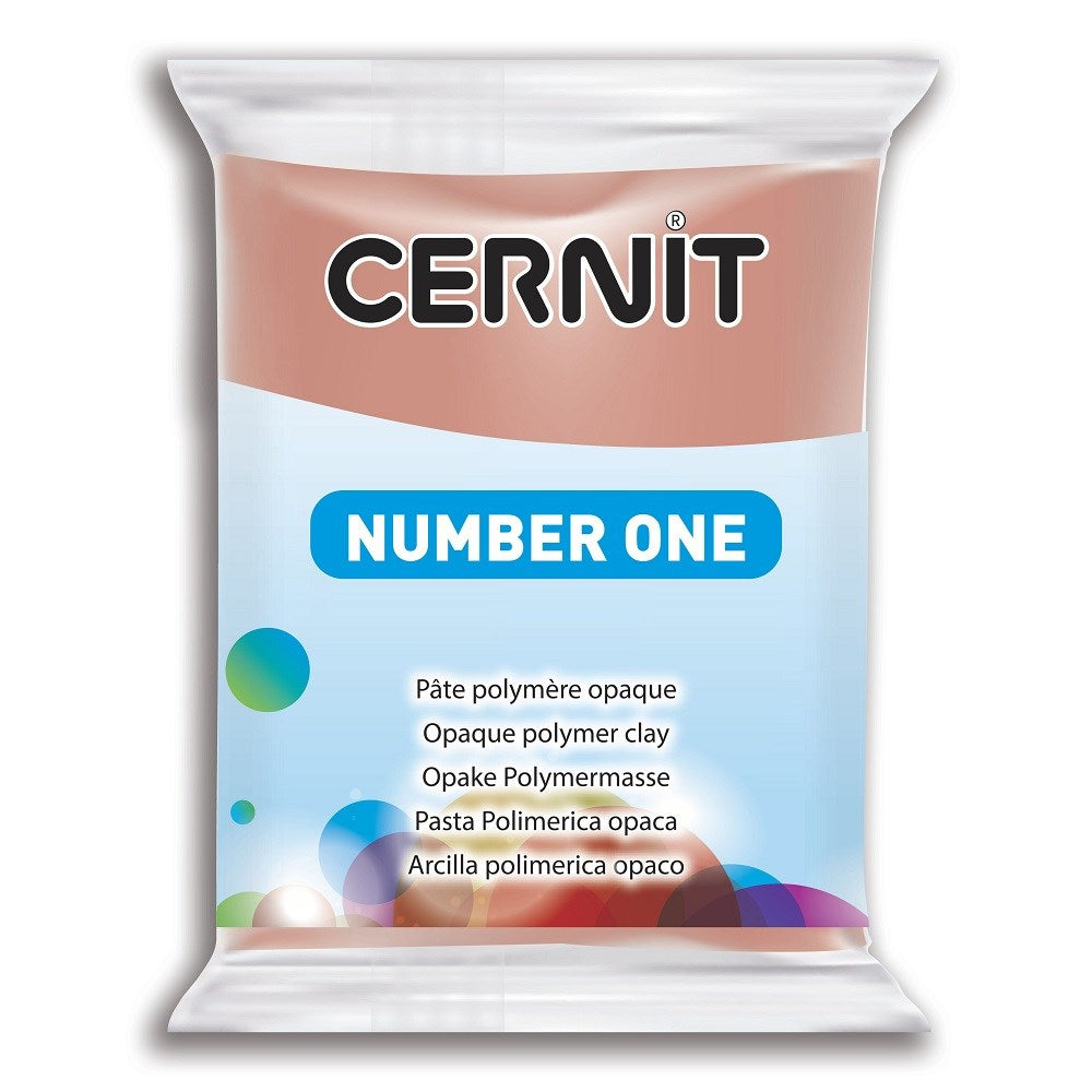 Cernit Polymer Clay Number One 56g (2oz) - Taupe