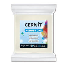 Load image into Gallery viewer, Cernit Polymer Clay Number One 250g (8.8oz) - Opaque White