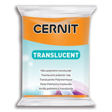 Load image into Gallery viewer, Cernit Polymer Clay Translucent 56g (2oz) - Orange