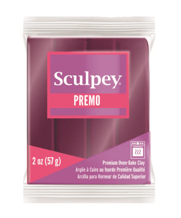 Sculpey Soufflé Polymer Clay 48g (1.7oz) - Berry Pearl