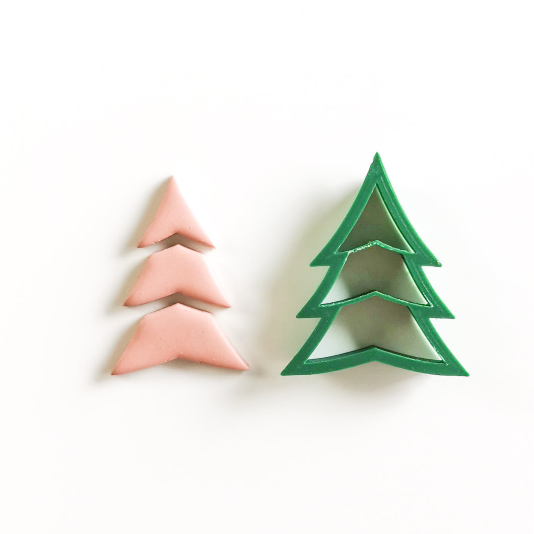 Christmas Tree Polymer Clay Cutter