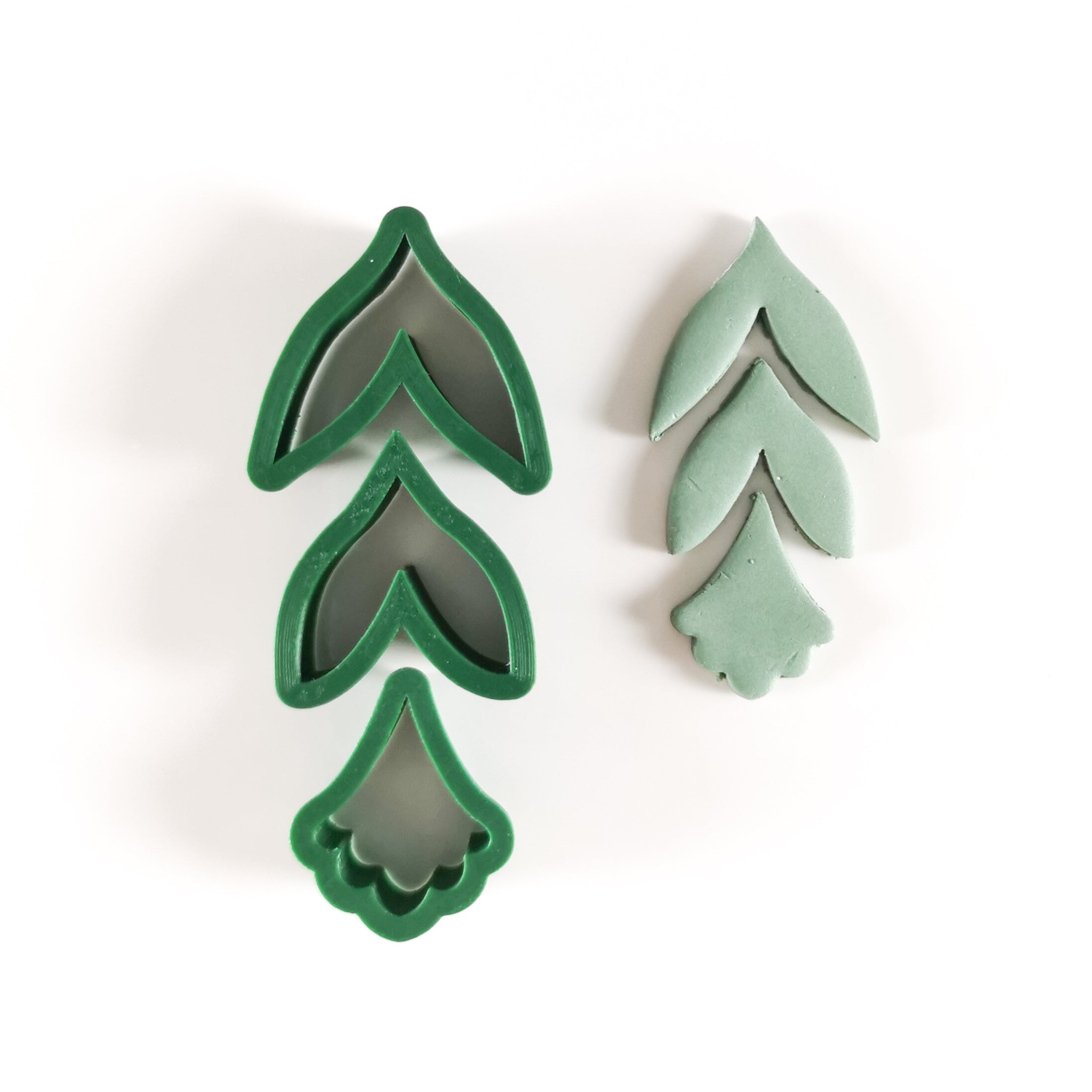 Leaf Set Polymer Clay Cutter