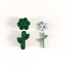 Load image into Gallery viewer, Standing Flower Set Polymer Clay Cutter