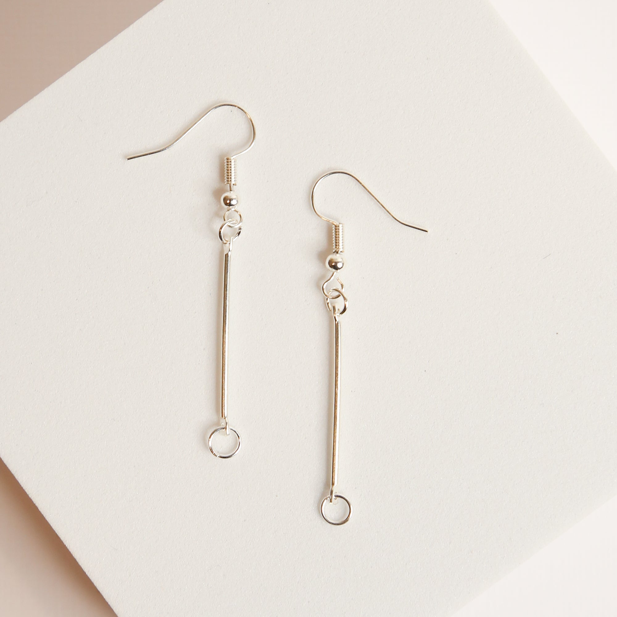 Earring Stick Drop with Hooks - 10 pieces