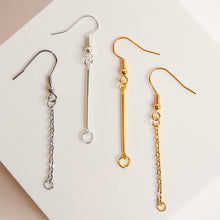 Load image into Gallery viewer, Earring Stick Drop with Hooks - 10 pieces