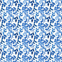 Load image into Gallery viewer, Transfer Paper - Blue Ink Leaves