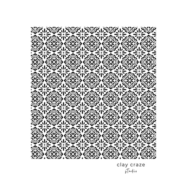 Mylar Stencil - Moroccan Tiles