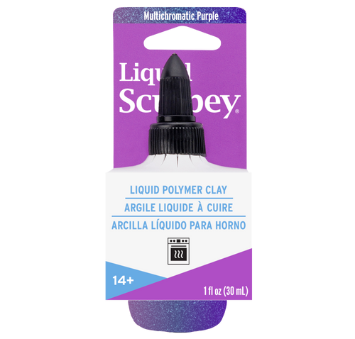 Liquid Sculpey 30ml (1oz) - Multichromatic Purple