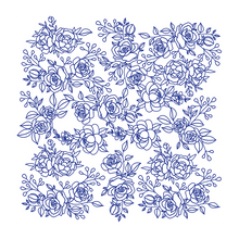 Load image into Gallery viewer, Transfer Paper - Roses (Blue)
